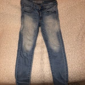 American Eagle Light Wash Jegging